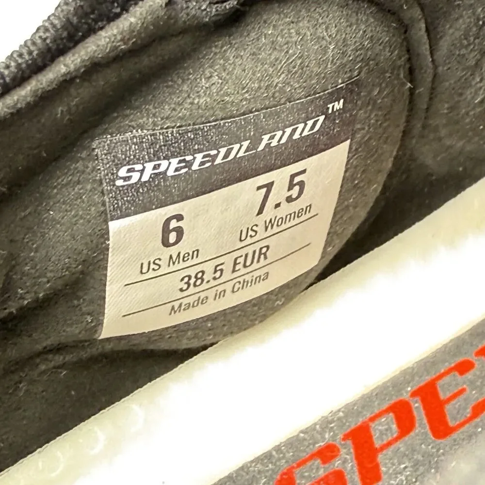 Women 7.5-Speedland GS:SFD Cam Hanes Hyper Performance Trail Running Shoes Black